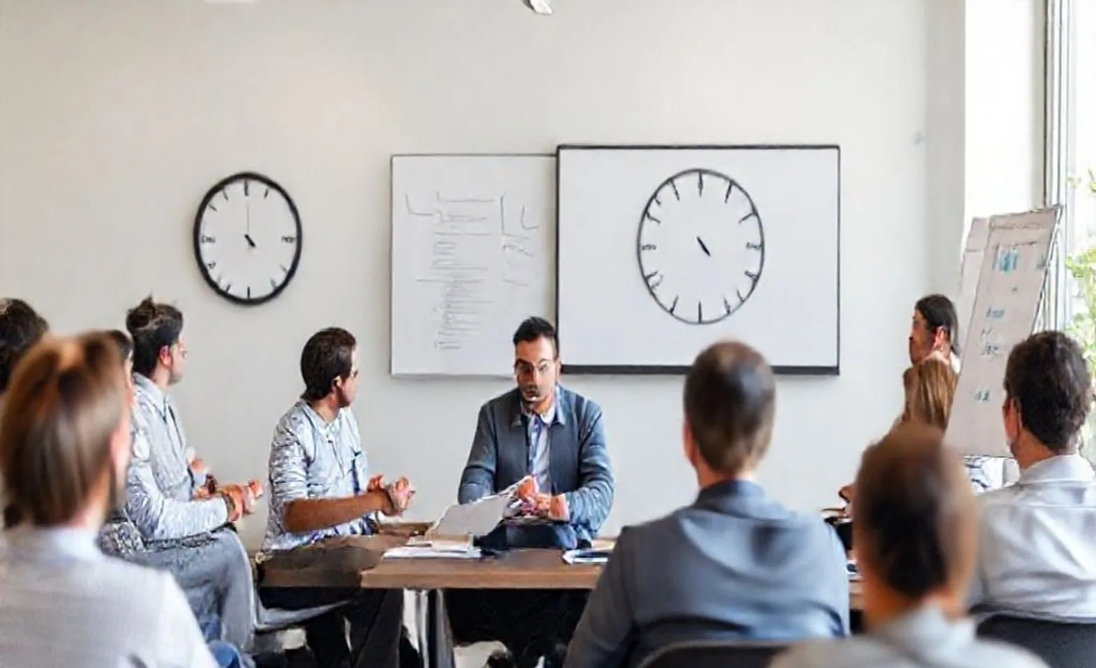 Professional time management workshop session